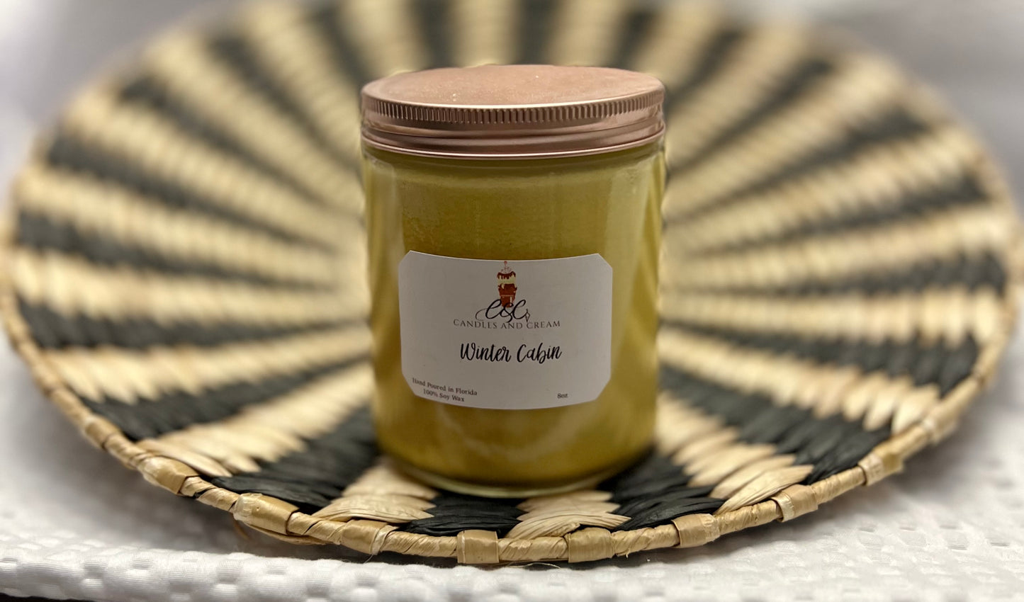 Winter Cabin - 8oz Candle