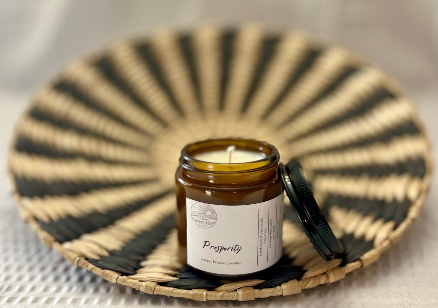 Prosperity Candle - 4 oz Enchanting Scent for Success & Abundance | Hand-Poured Soy Wax Candle